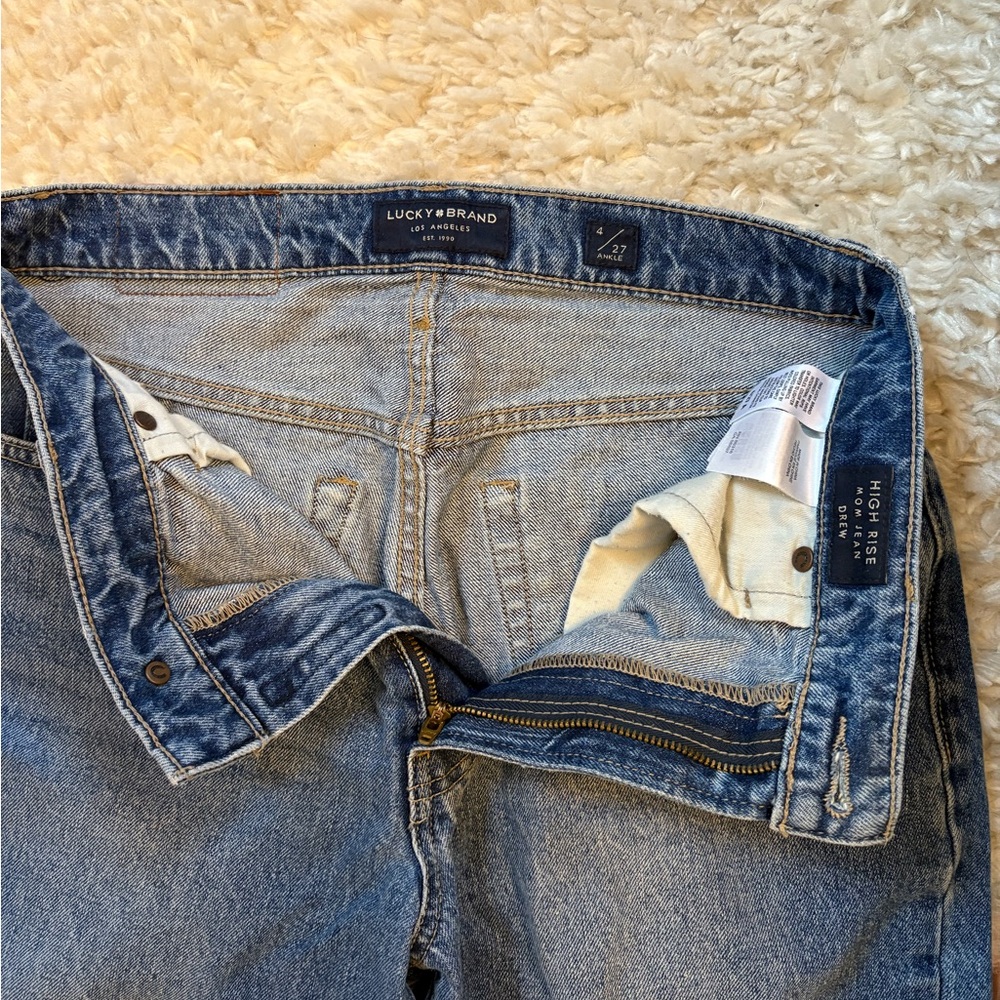 Lucky Brand High Rise Mom Jean